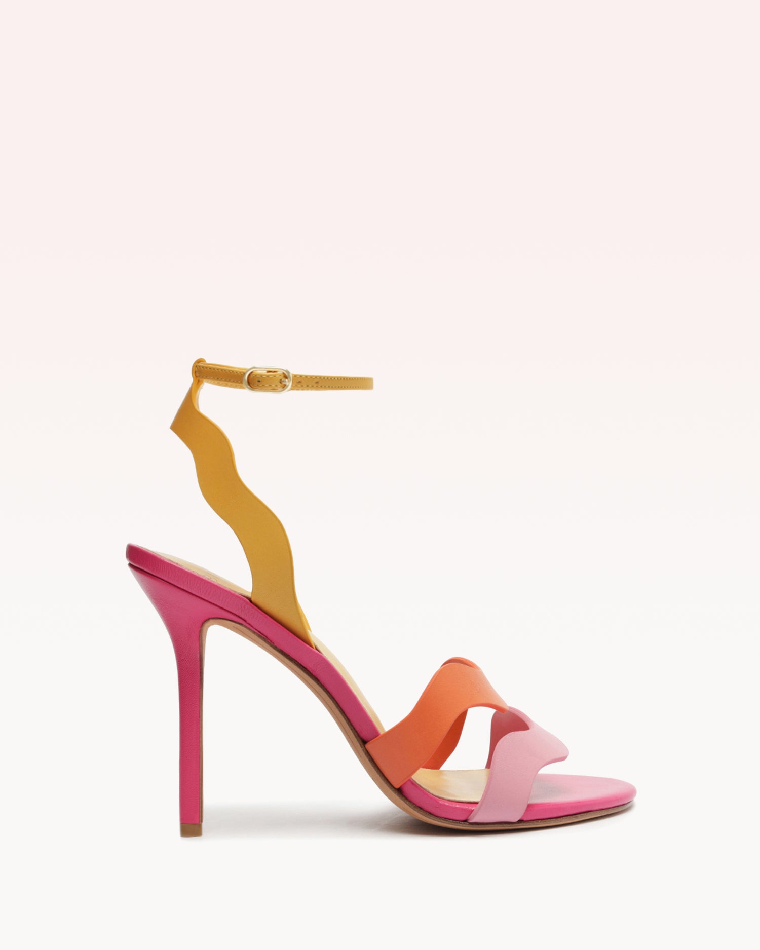 Aila 100 Fresh Pink Sandals S/23 35 Fresh Pink Sella & Nappa Kiss