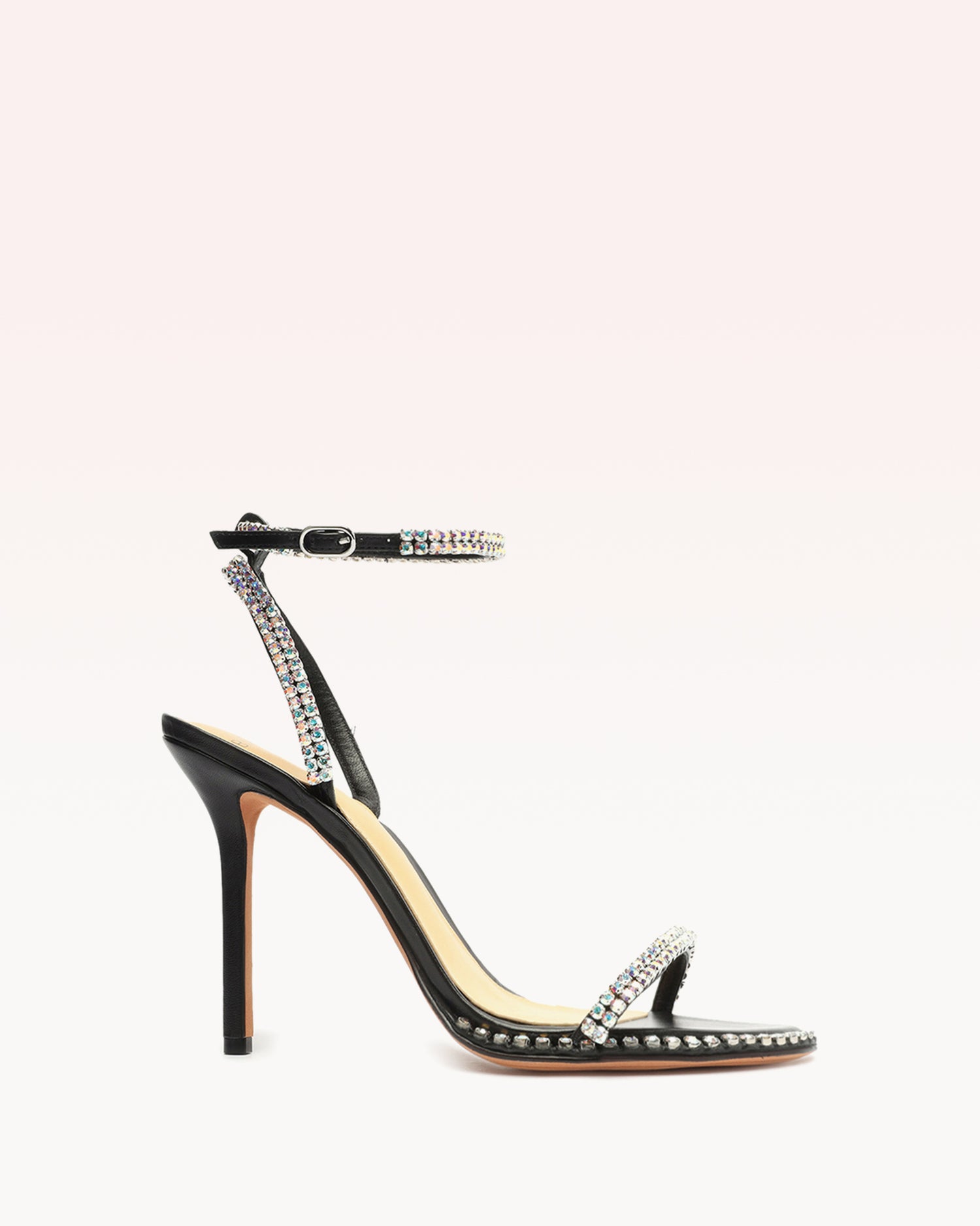 Agnes 100 Black Sandals Pre Fall 22 - C2 35 Black Nappa Leather