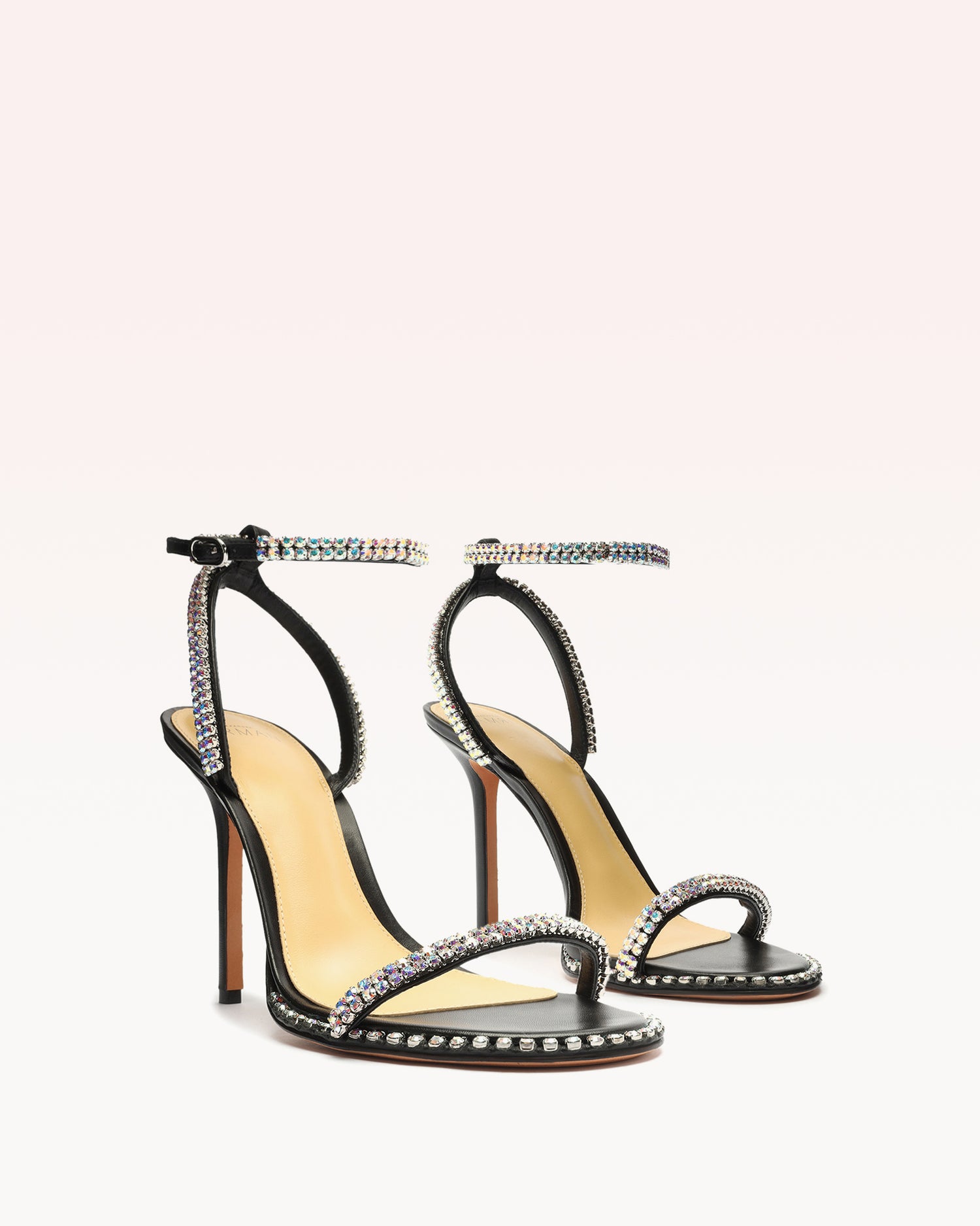 Agnes 100 Black Sandals Pre Fall 22 - C2   