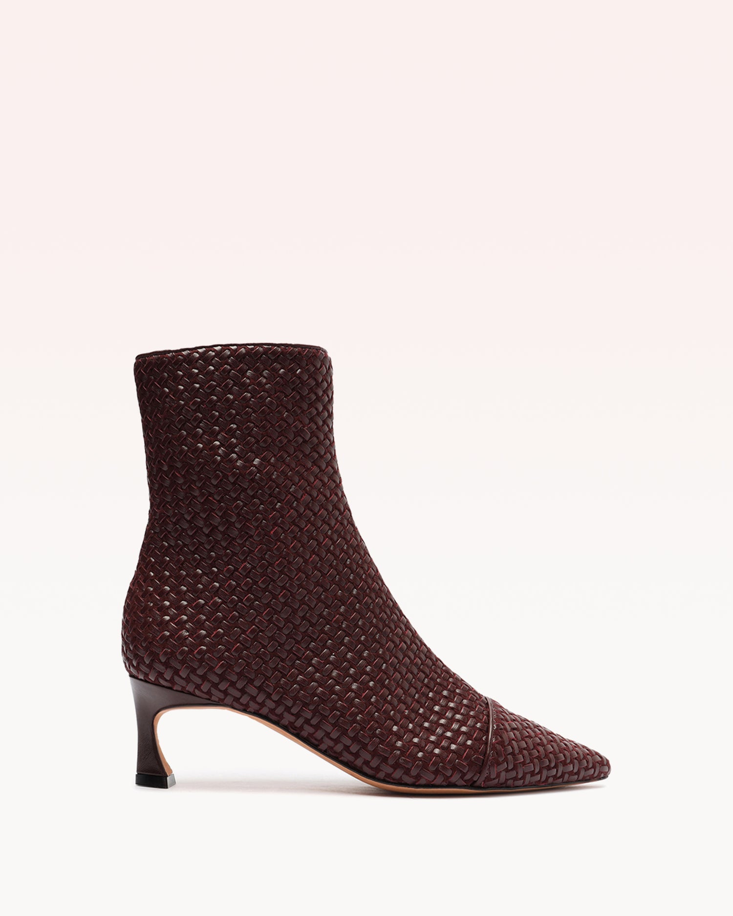 Myra Tresse 50 Fig Booties Fall 22 35 Fig Nappa Leather