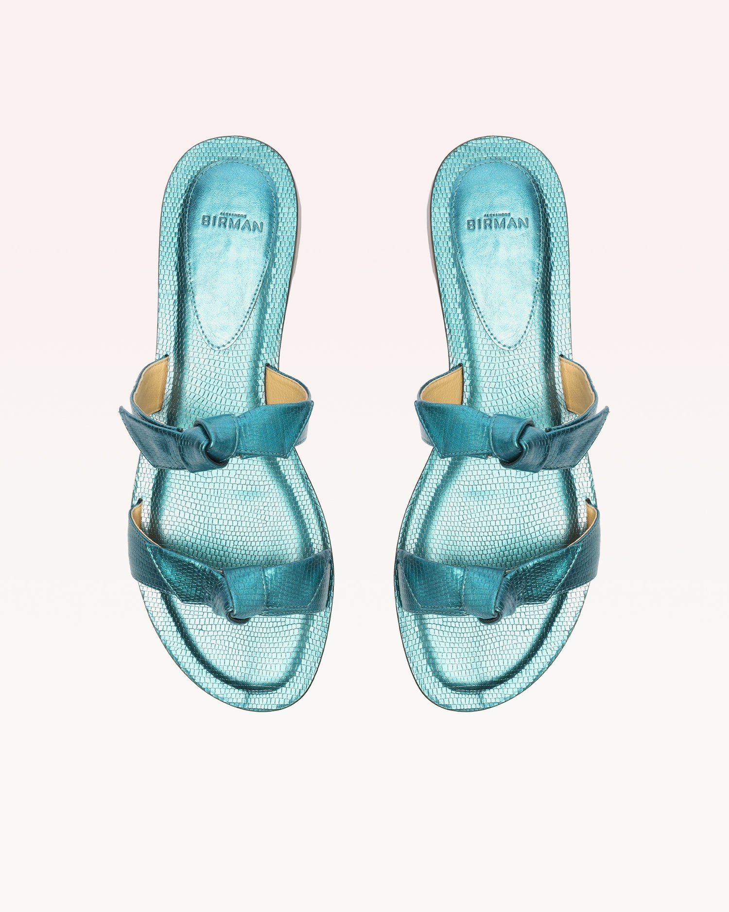 Clarita Flat Slide Acqua Sandals Fall 22   