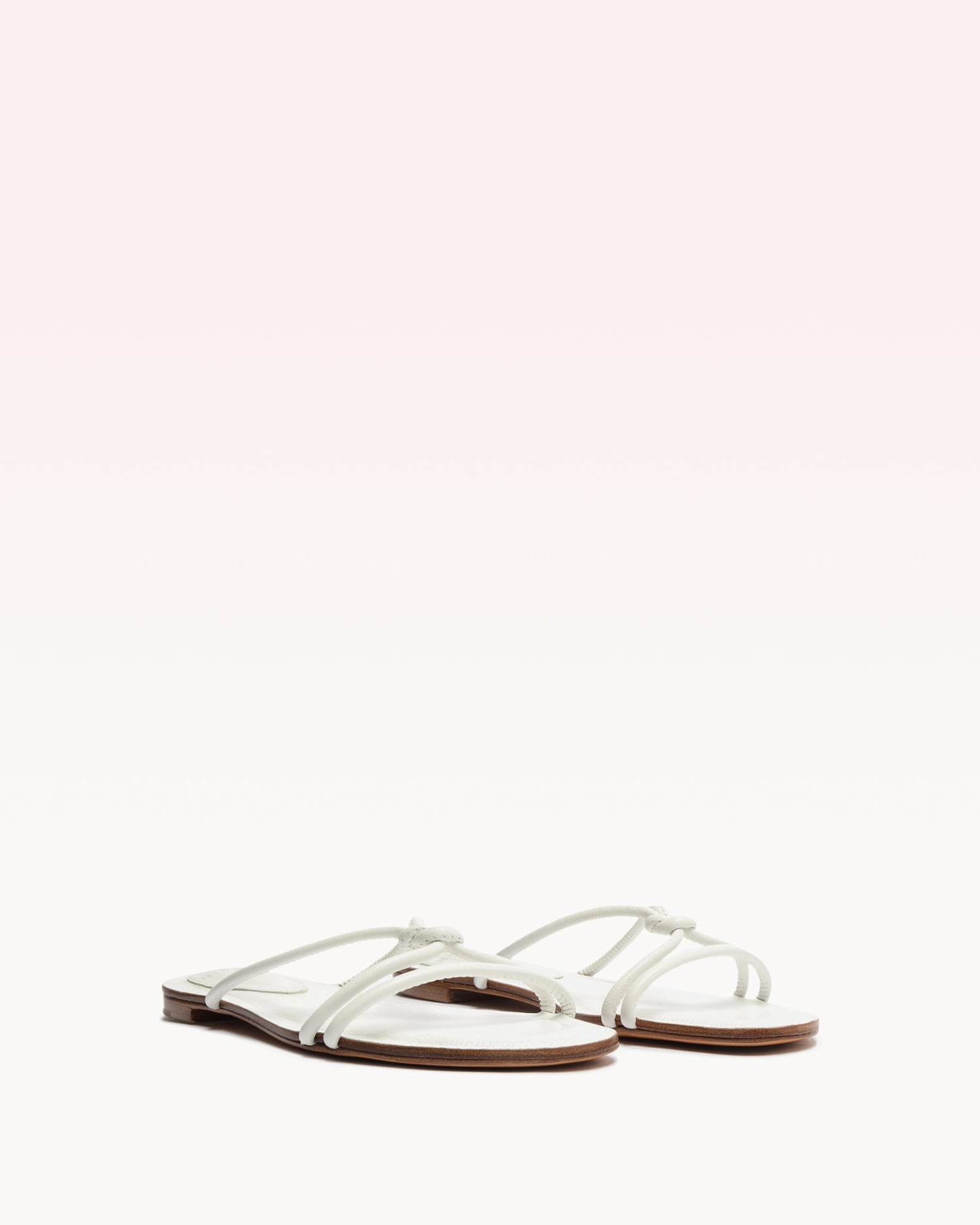 Mini Vicky Summer Sandal White Flats R/23   