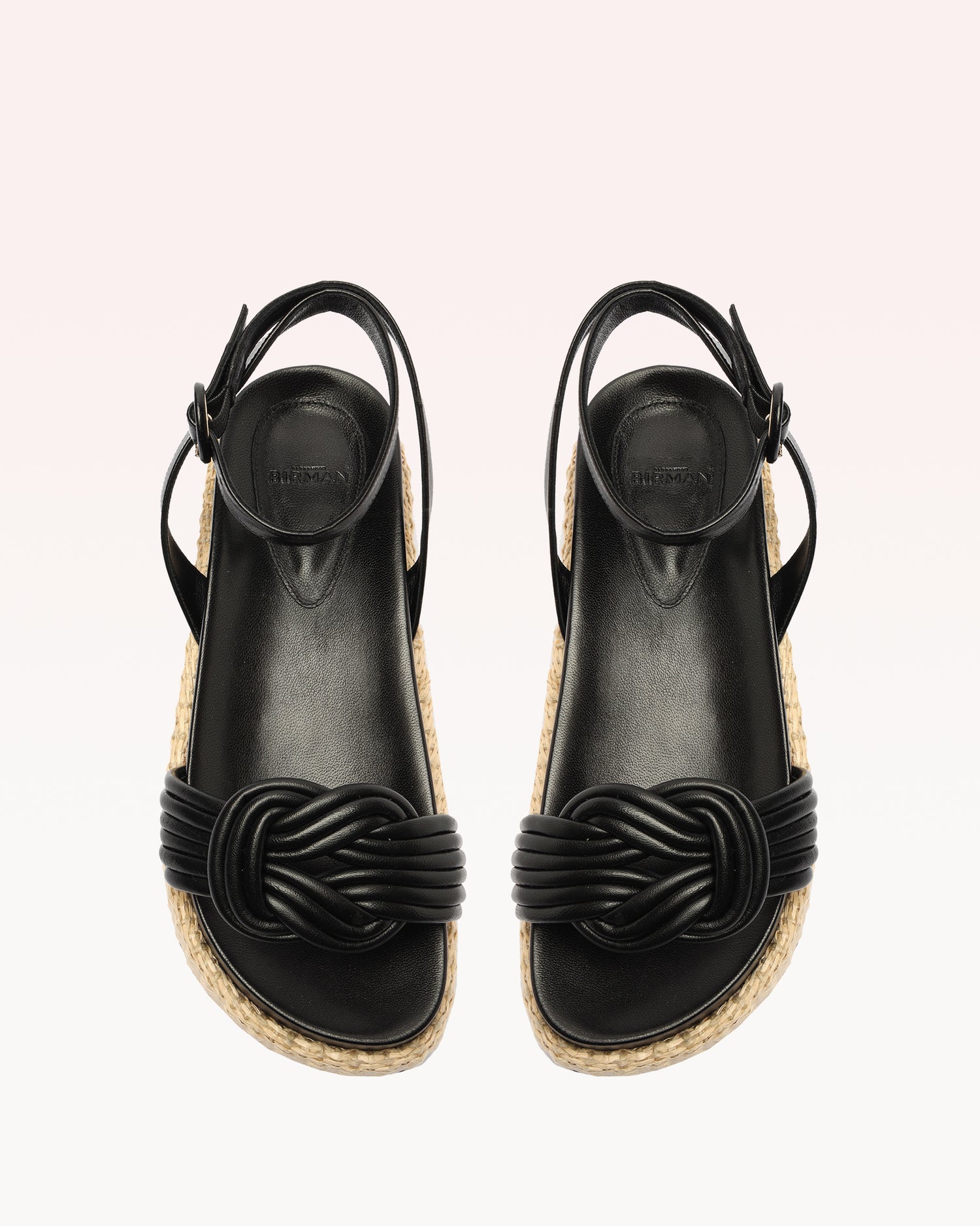 Vicky Ankle Wrap Bounce Black Flats Resort 23   