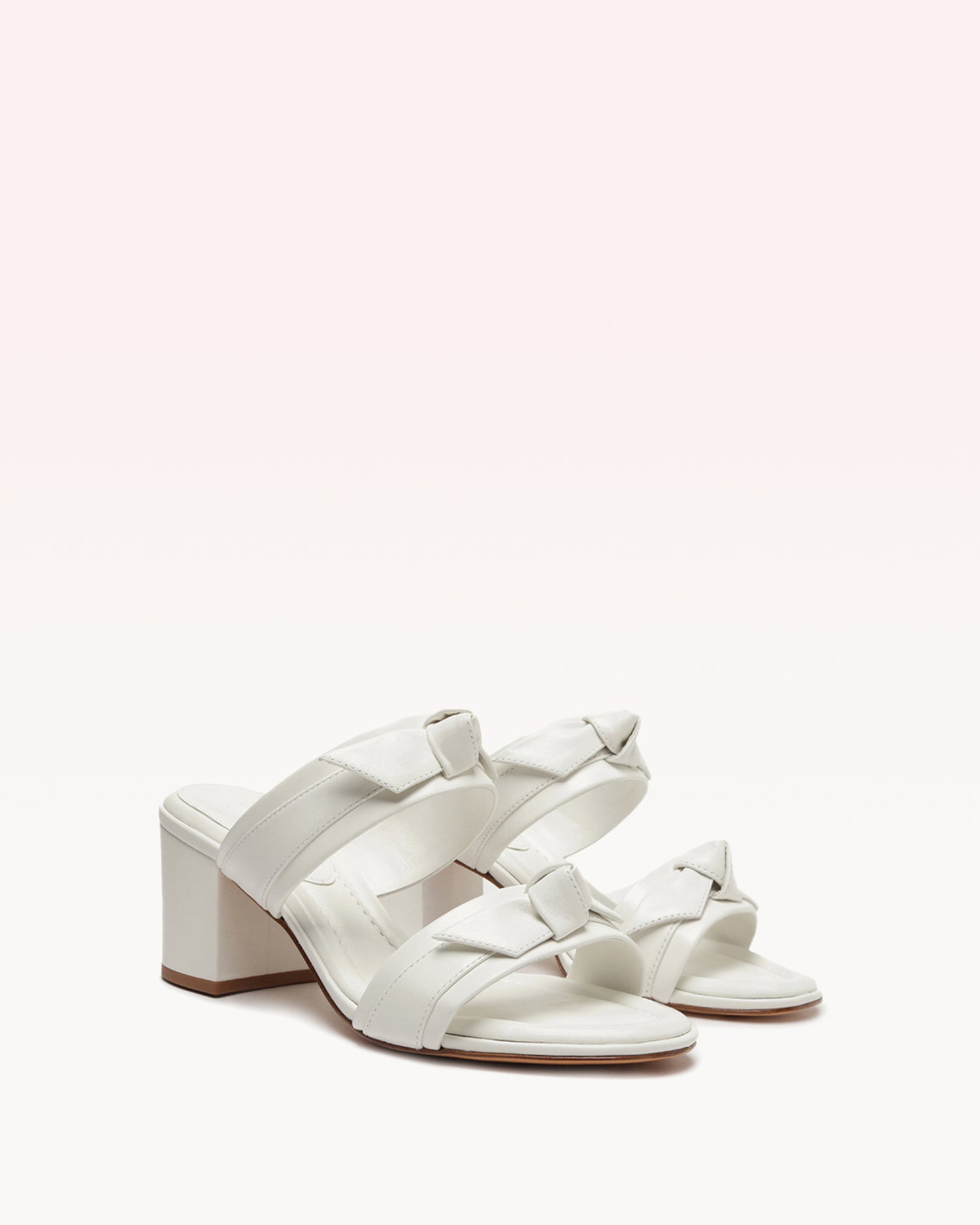 Clarita 60 Doppia Soletta White Sandals R/23   