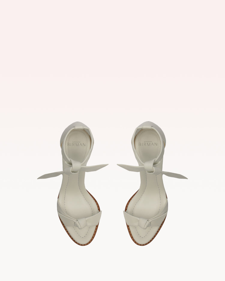 Clarita 85 Welt White Sandals S/23   