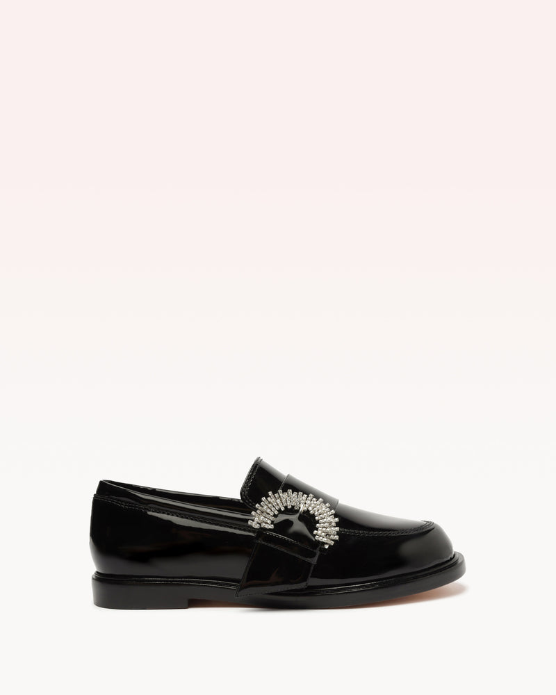 Veronika Loafer Black Loafers PRE FALL 23 35 Black New Patent & Crystals