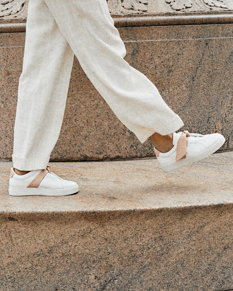 Asymmetric Clarita Sneaker Nude Sneakers Fall 22   